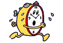 Image result for running clock