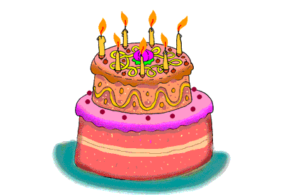Birthday Candles Wedding Cake Birthday Cake Cupcake - Birthday Cake Gif Png  - Free Transparent PNG Clipart Images Download